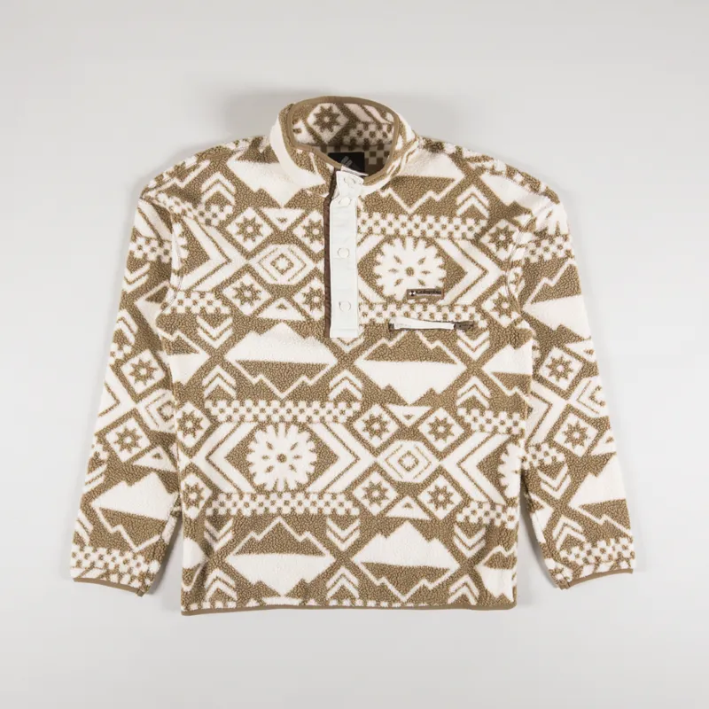 Columbia Helvetia Half Snap Fleece Delta Checkered