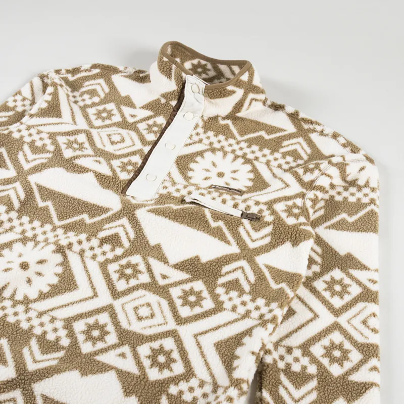 Columbia Helvetia Half Snap Fleece Delta Checkered-2