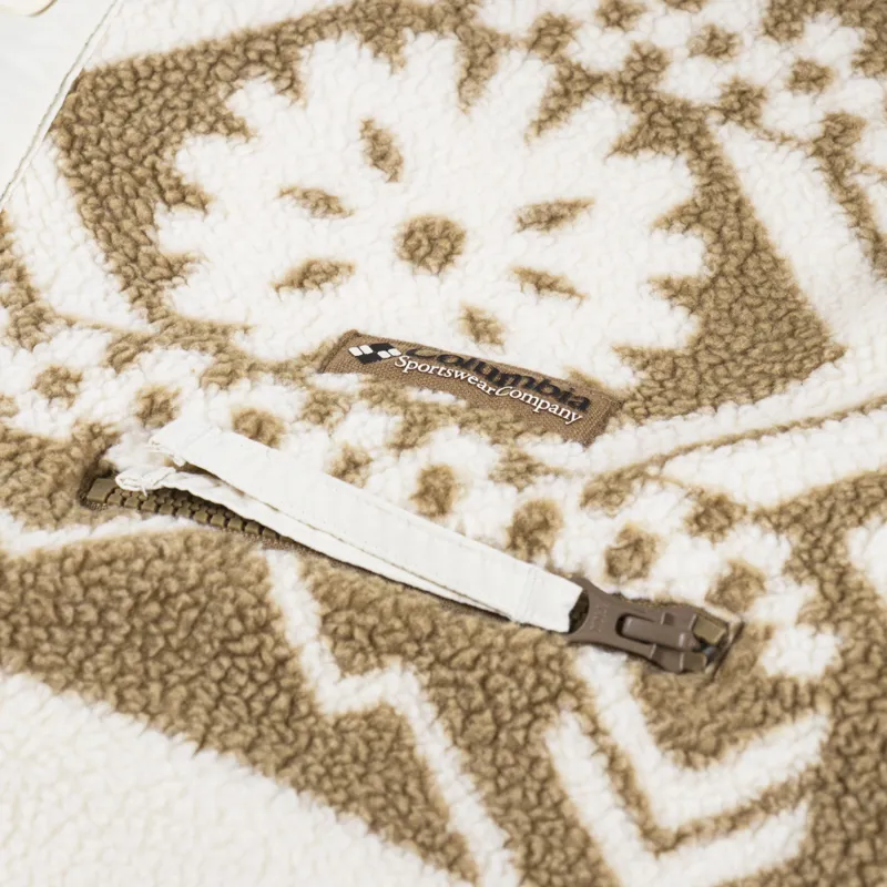 Columbia Helvetia Half Snap Fleece Delta Checkered-4