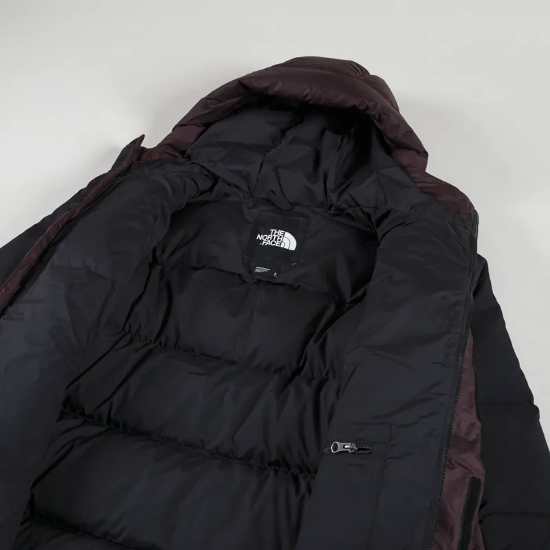The North Face Himalayan Down Parka Coal Brown Black-4