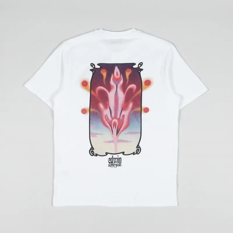 Edwin Hana No Shita T Shirt White