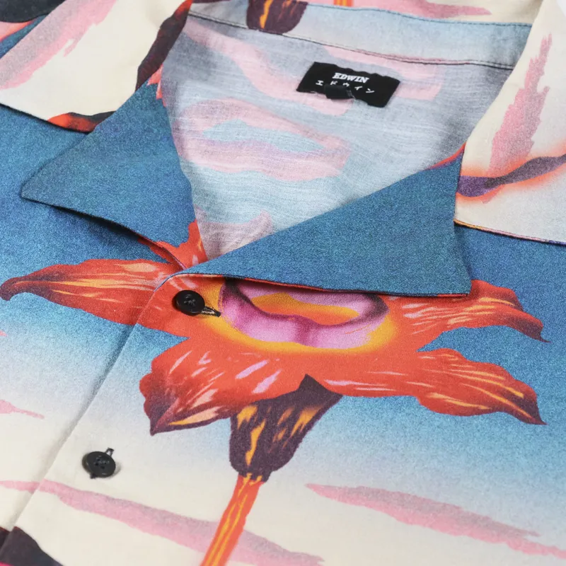 Edwin Hana No Shita Shirt Multi-4