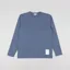 Norse Projects Holger Tab Series Long Sleeve T Shirt Scoria Blue