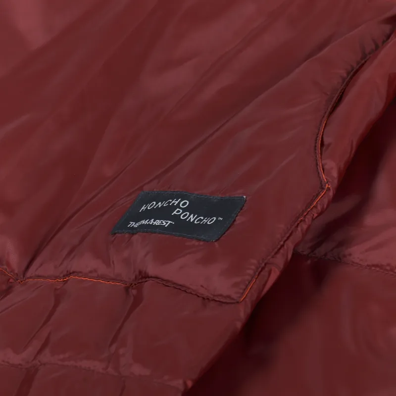 Thermarest Honcho Poncho Mars Red-5