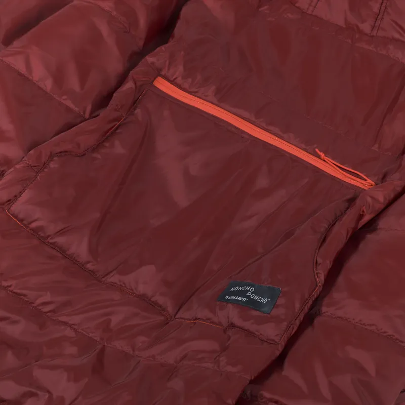 Thermarest Honcho Poncho Mars Red-4