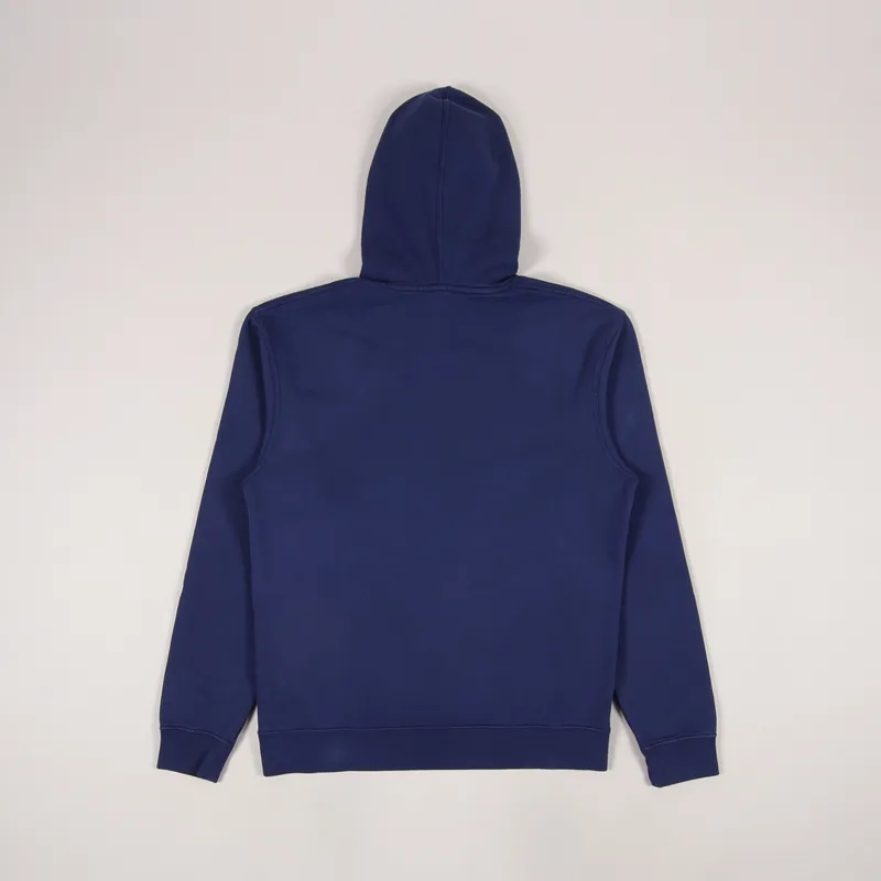 Reception Hooded Sweat Work Blue-1