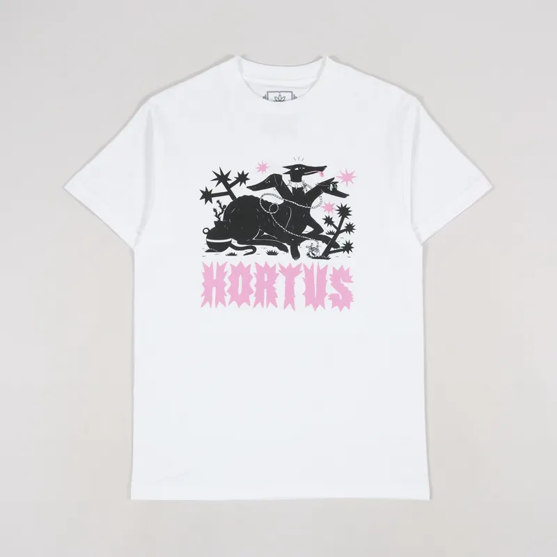 Garden Skateboards Hortus T Shirt White