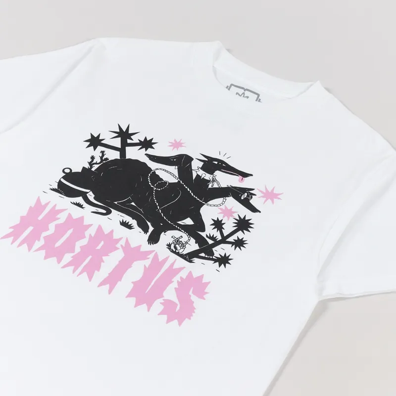 Garden Skateboards Hortus T Shirt White-1