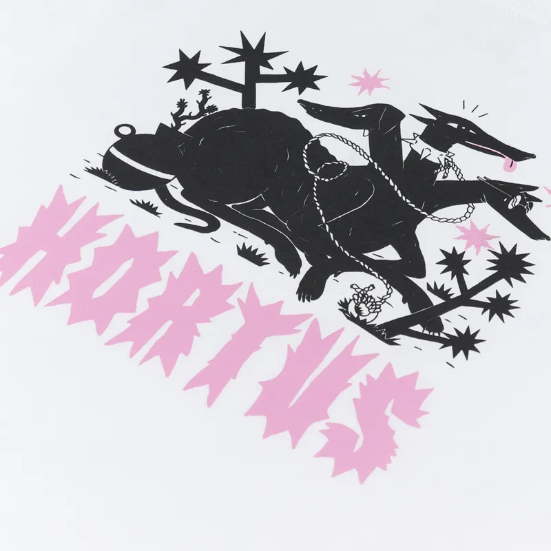 Garden Skateboards Hortus T Shirt White-2