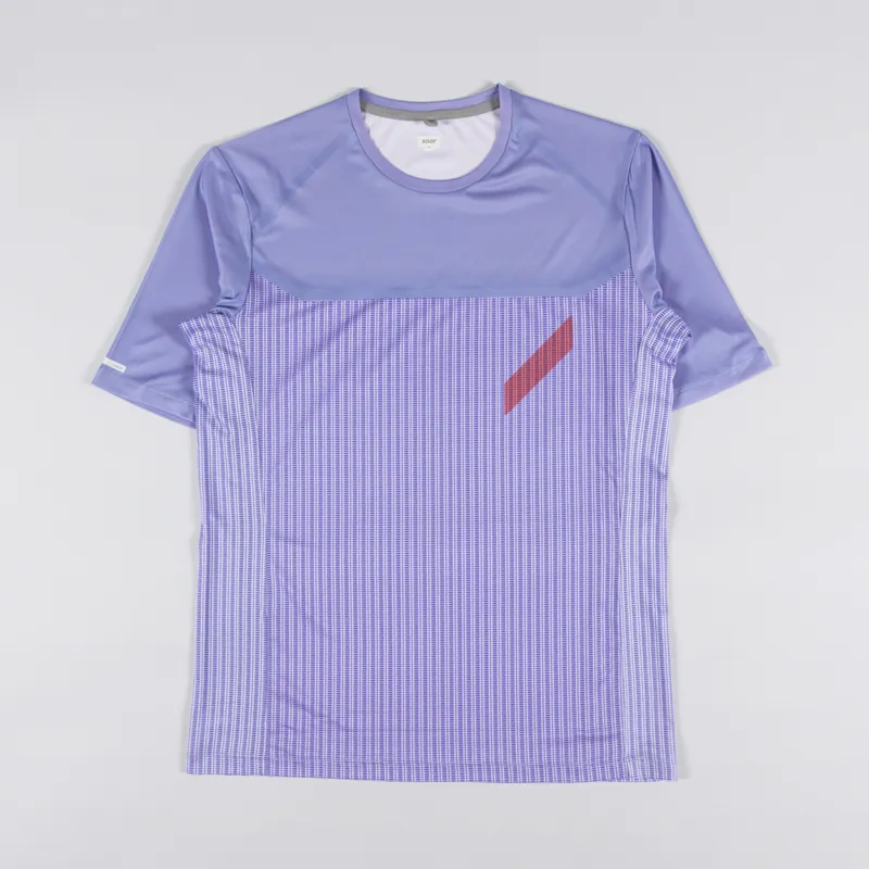SOAR Running Hot Weather T Shirt Lilac