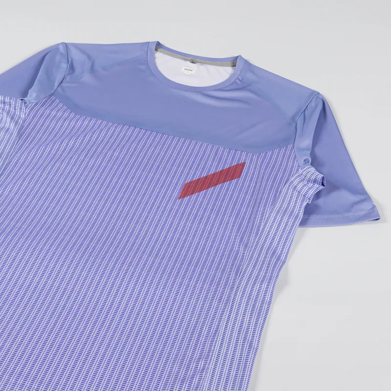SOAR Running Hot Weather T Shirt Lilac-2