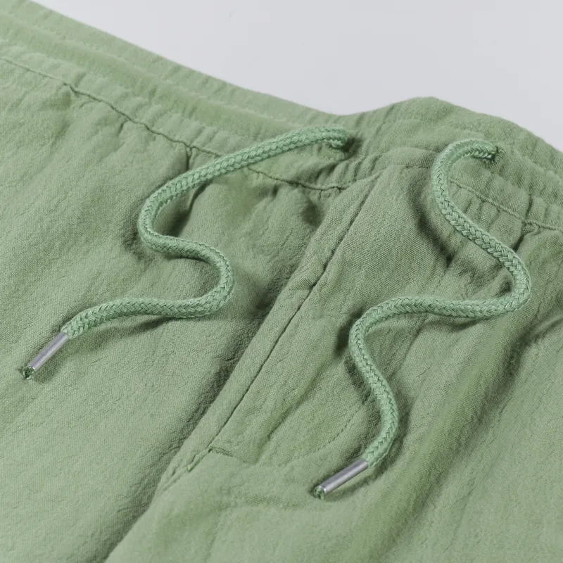 Far Afield House Shorts Seersucker Turf Green-3