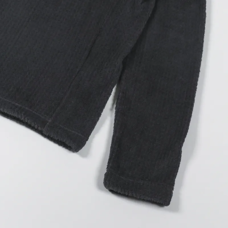 66 North Hrannar Alpha Zip Neck Fleece Black-3