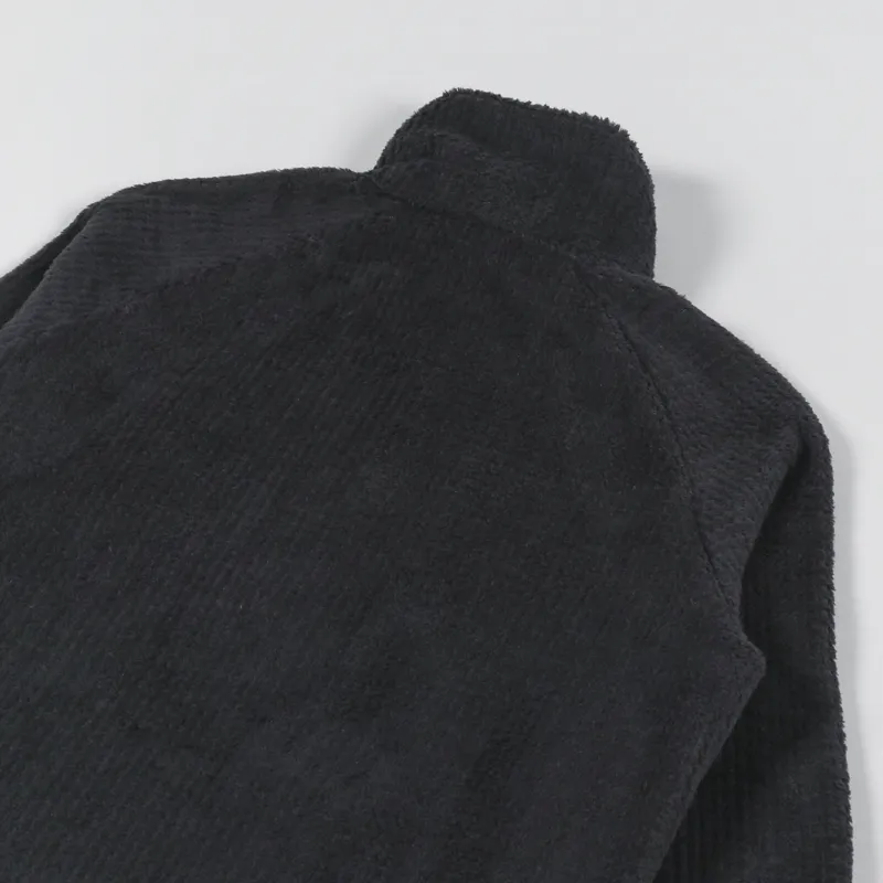 66 North Hrannar Alpha Zip Neck Fleece Black-5