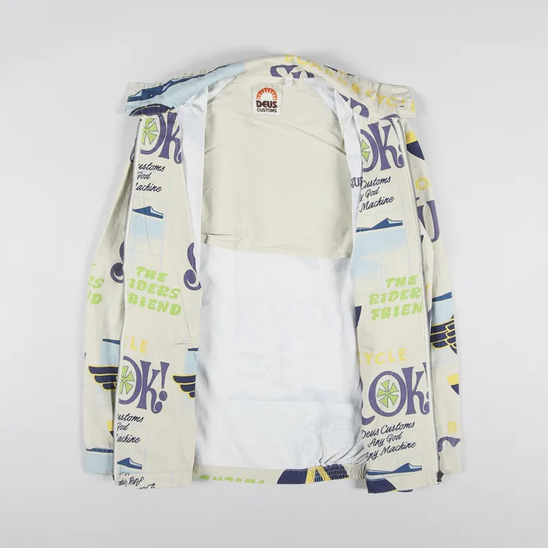 Deus Ex Machina Hard Hat Jacket Off White-1