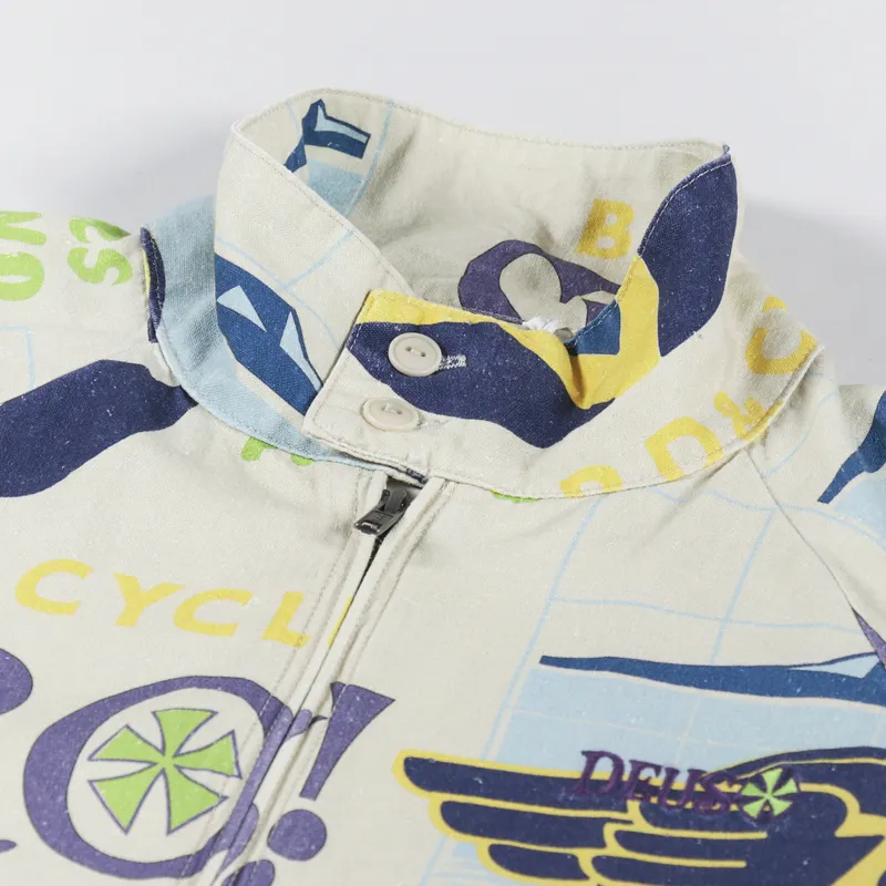 Deus Ex Machina Hard Hat Jacket Off White-4