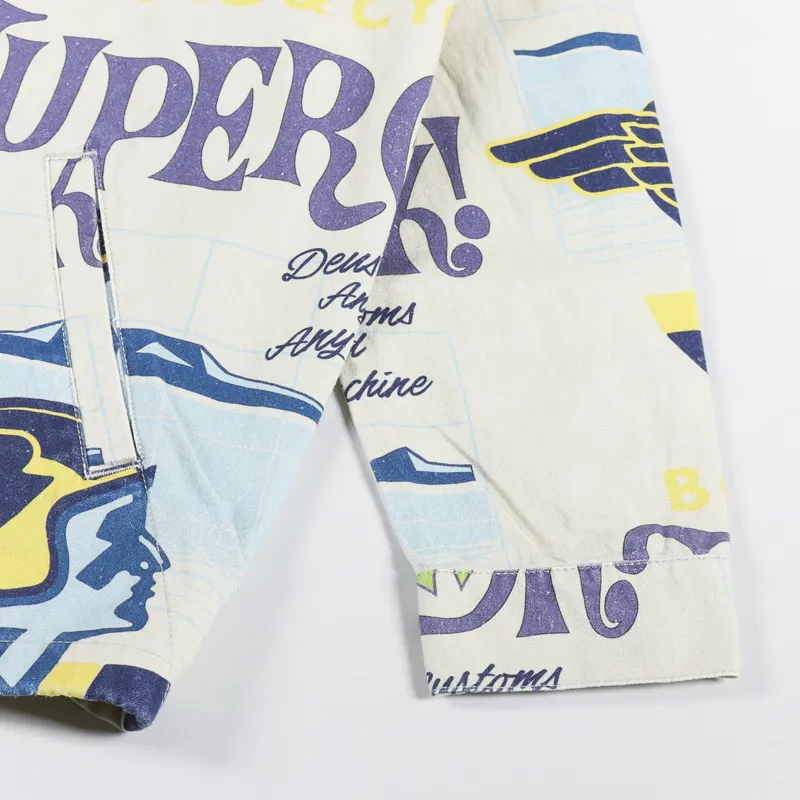 Deus Ex Machina Hard Hat Jacket Off White-5