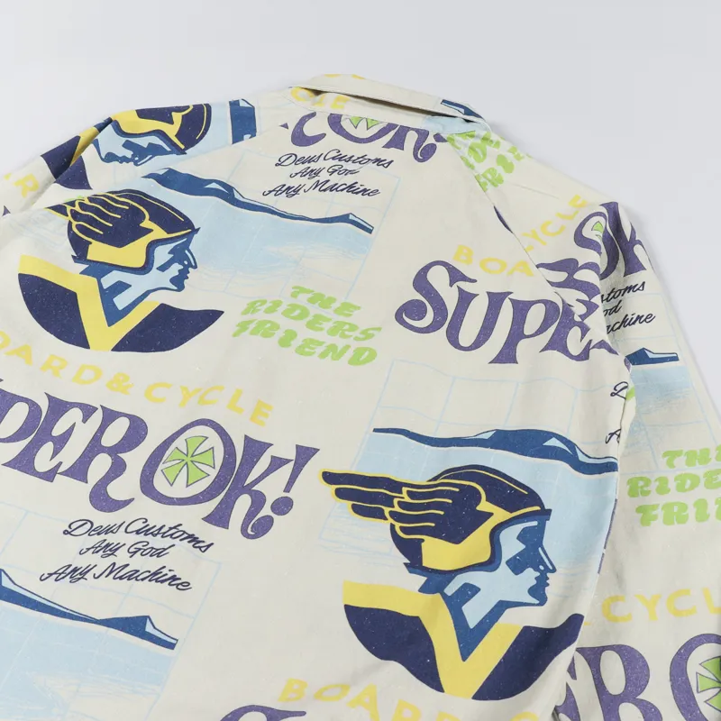 Deus Ex Machina Hard Hat Jacket Off White-7