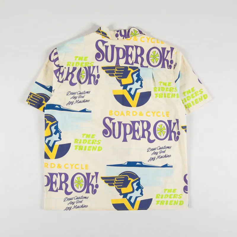 Deus Ex Machina Hard Hat Shirt Off White-1