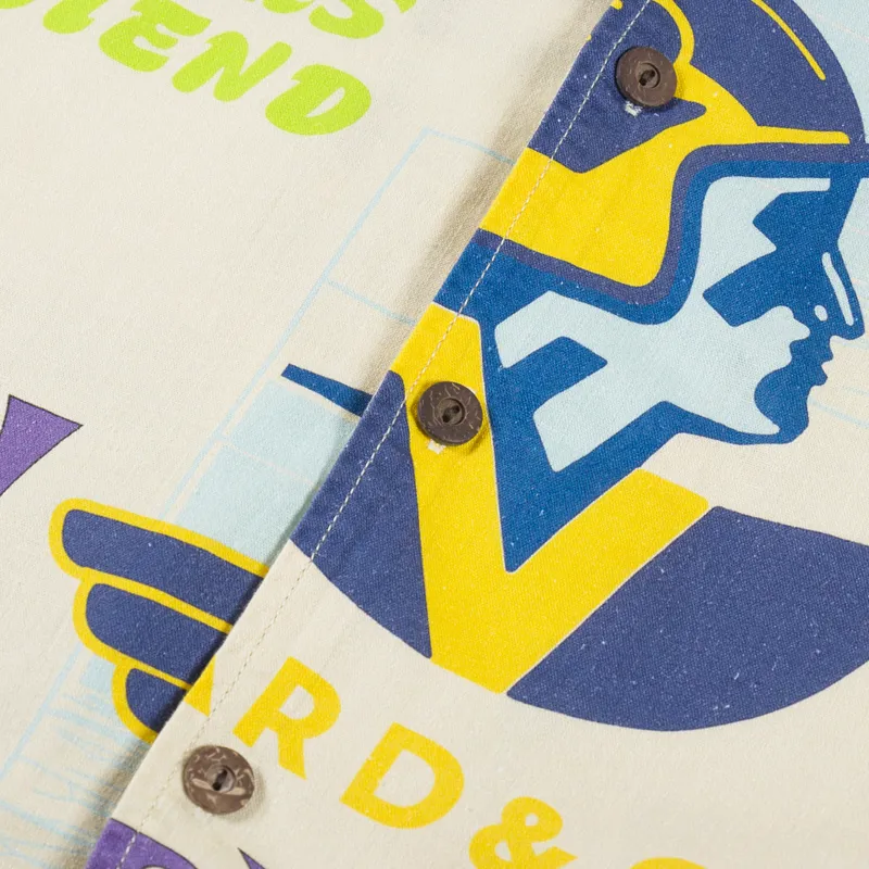 Deus Ex Machina Hard Hat Shirt Off White-4