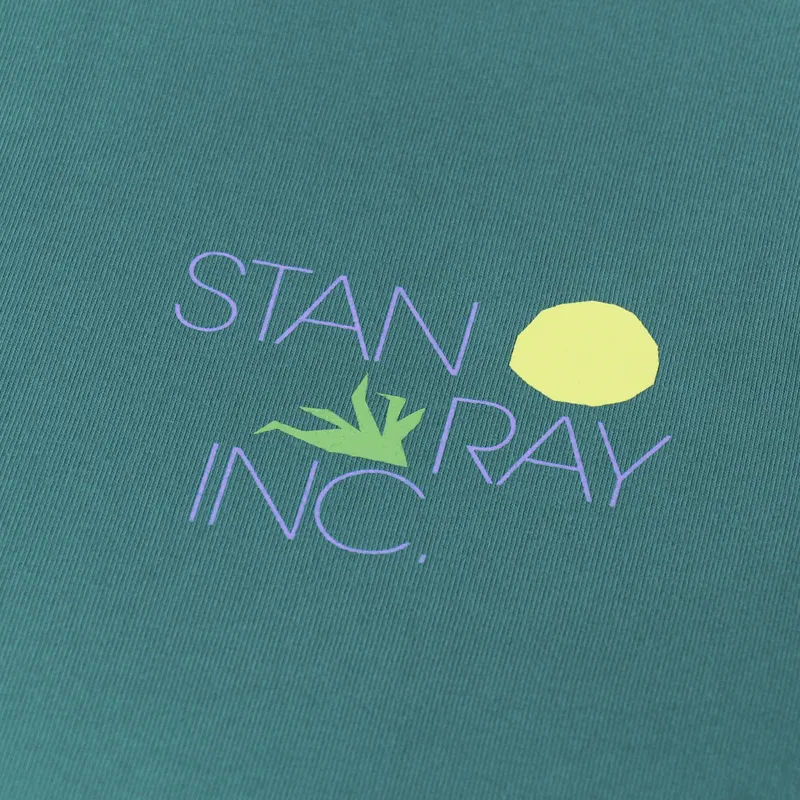 Stan Ray Hardly Working T Shirt Agave-5