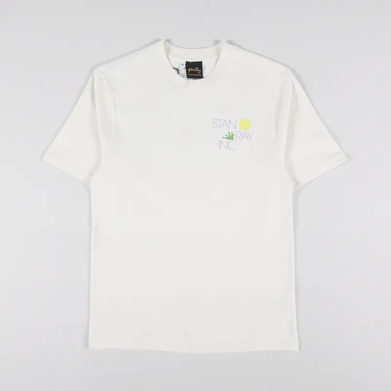 Stan Ray Hardly Working T Shirt Natural-1