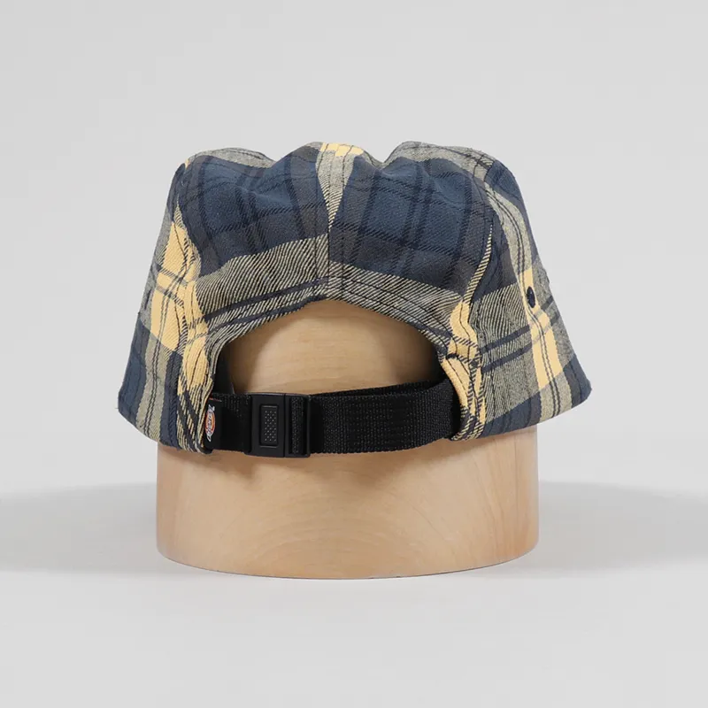 Dickies Hornbeck Check Cap Air Force Blue-3