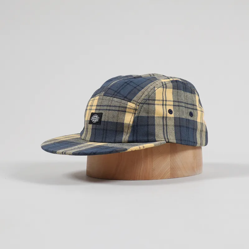 Dickies Hornbeck Check Cap Air Force Blue