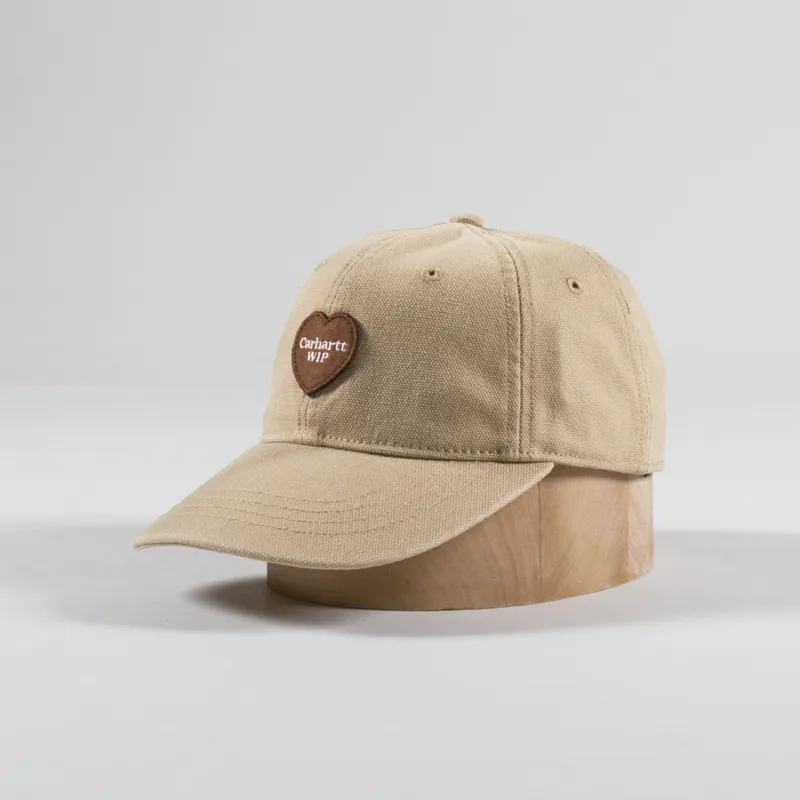 Carhartt WIP Heart Patch Cap Dusty H Brown