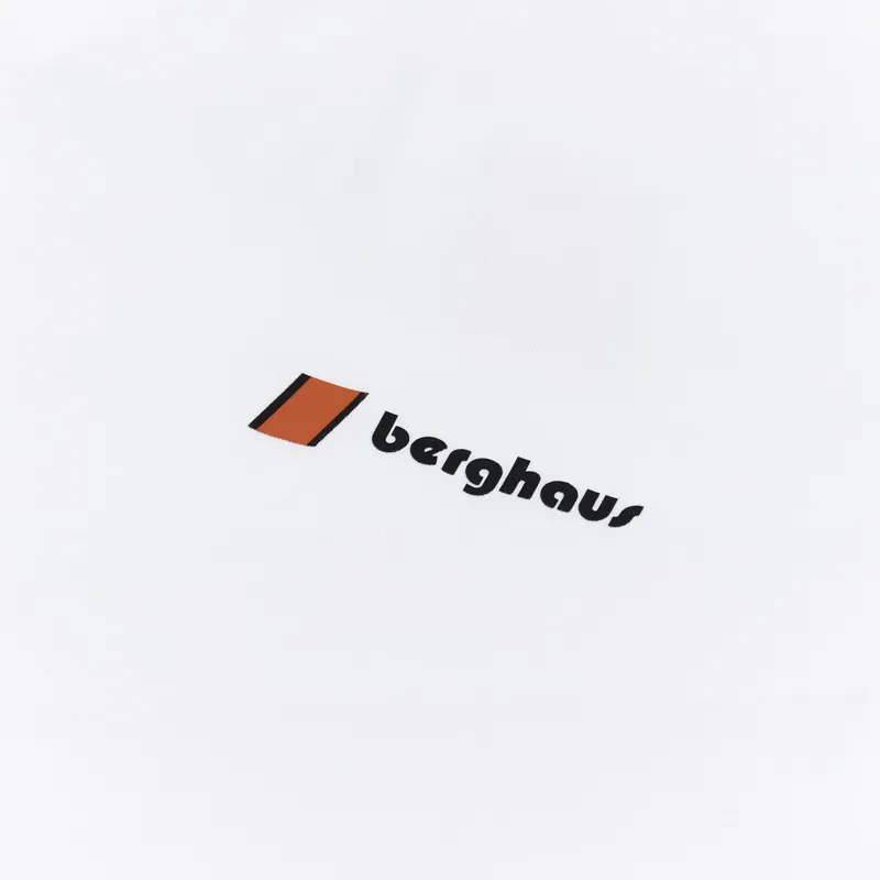 Berghaus Heritage Front And Back Logo T Shirt White-4