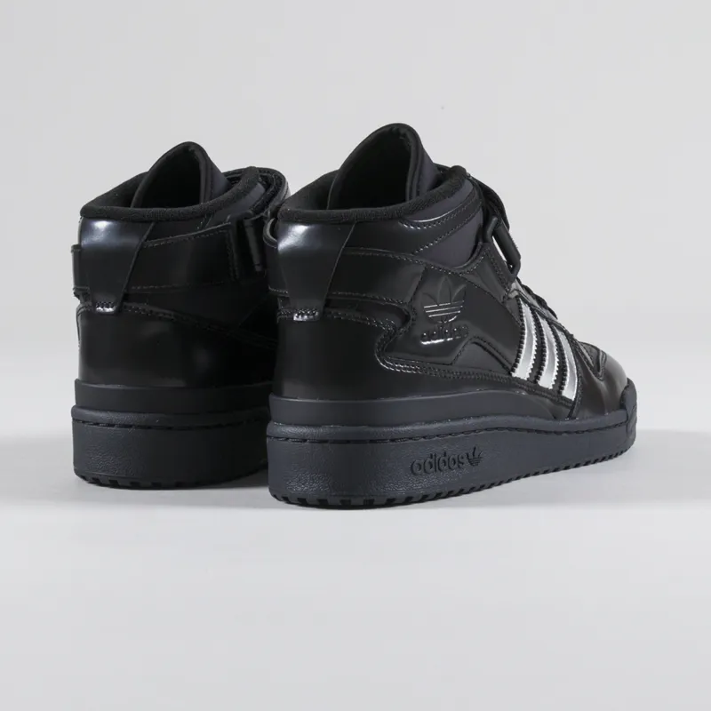 Adidas Skateboarding Heitor Forum 84 Mid ADV Shoes Black Silver-3