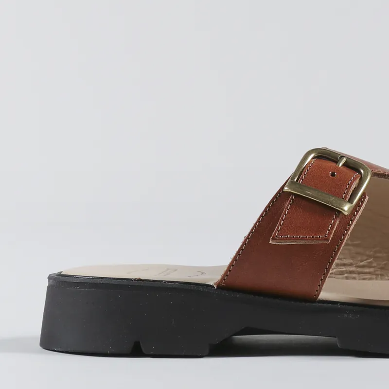 Kleman Womens Hubolt VGT Sandals Caramel-5