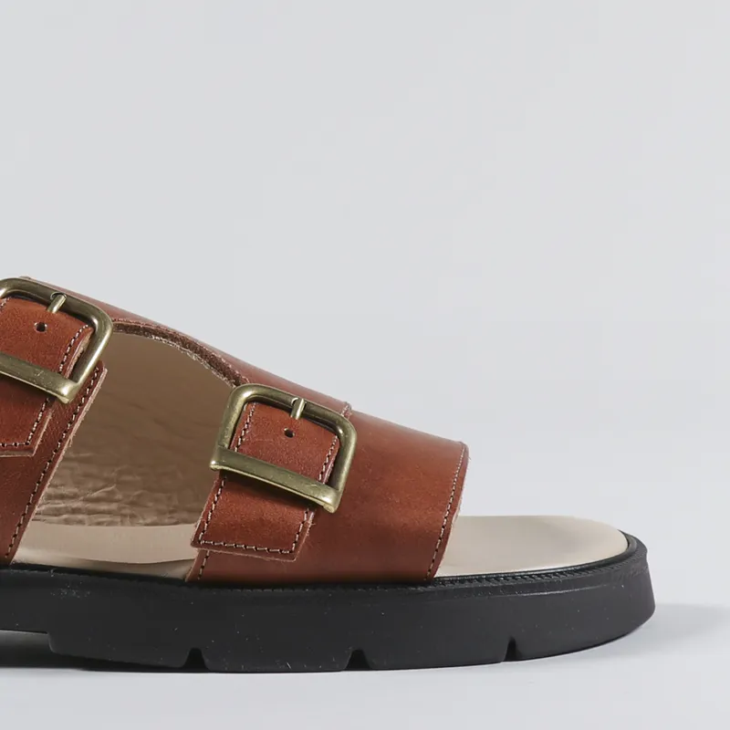 Kleman Womens Hubolt VGT Sandals Caramel-6