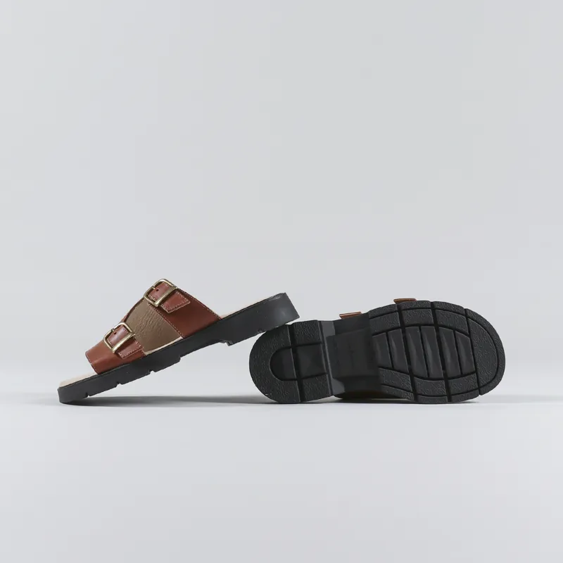 Kleman Womens Hubolt VGT Sandals Caramel-2