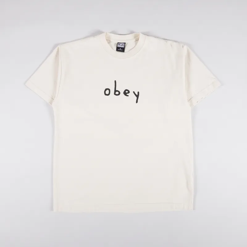 Obey Hummingbird T Shirt Sago-1