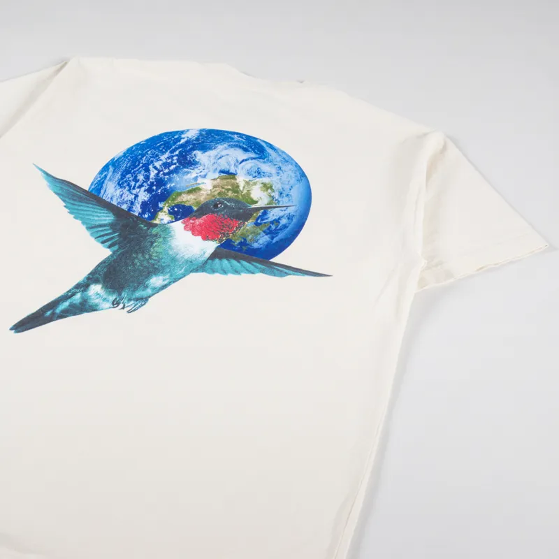Obey Hummingbird T Shirt Sago-2
