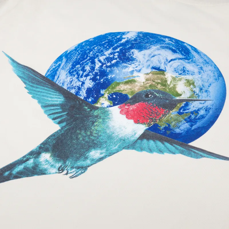 Obey Hummingbird T Shirt Sago-4