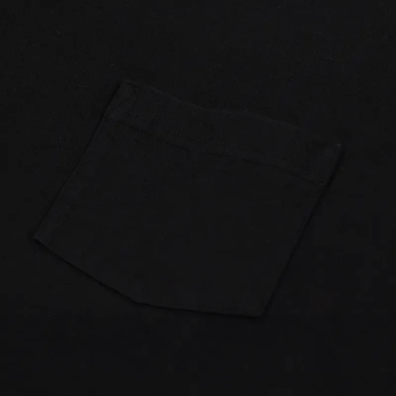 Snow Peak Heavy Cotton T Shirt Black-2