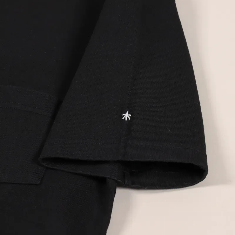 Snow Peak Heavy Cotton T Shirt Black-3