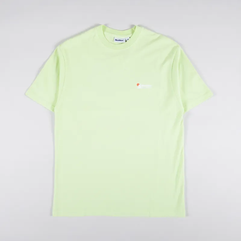 Butter Goods Heavyweight Pigment Dye T Shirt Washed Pistachio