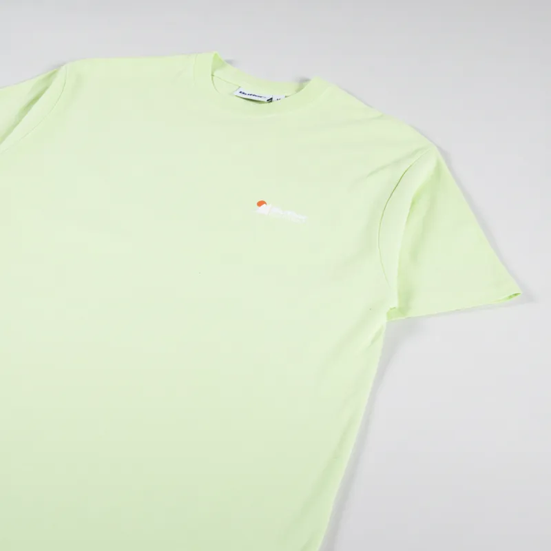 Butter Goods Heavyweight Pigment Dye T Shirt Washed Pistachio-1
