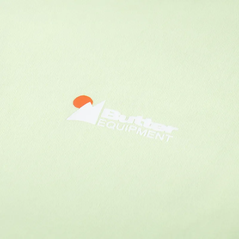 Butter Goods Heavyweight Pigment Dye T Shirt Washed Pistachio-2