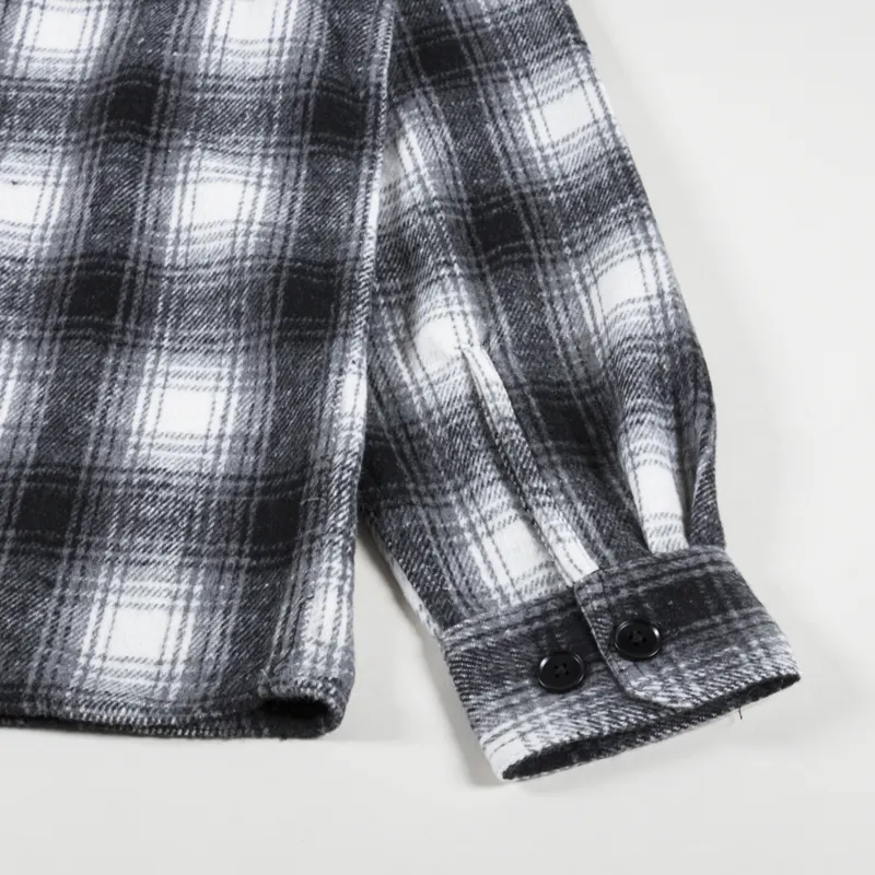 Taikan Heavyweight Plaid Shirt Black-2
