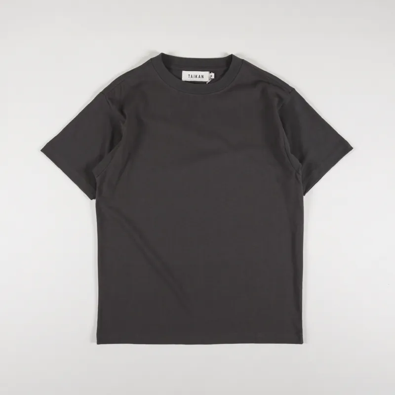 Taikan Heavyweight T Shirt Charcoal