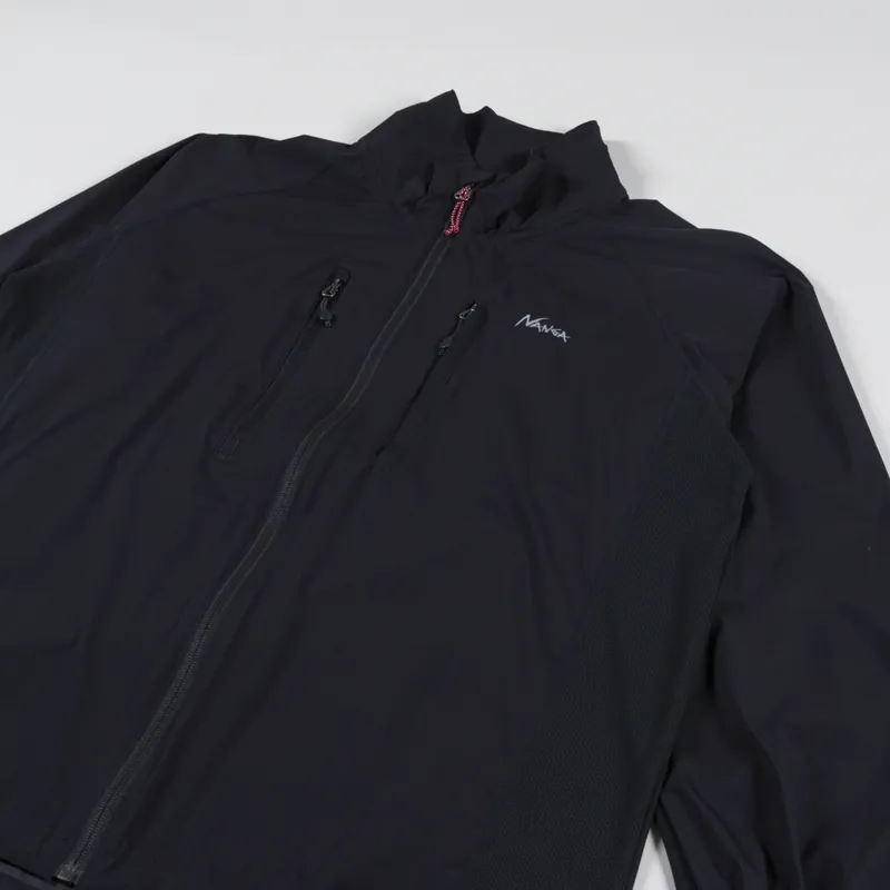 Nanga Japan Hybrid Tech Hike Zip Blouson Black Lightweight