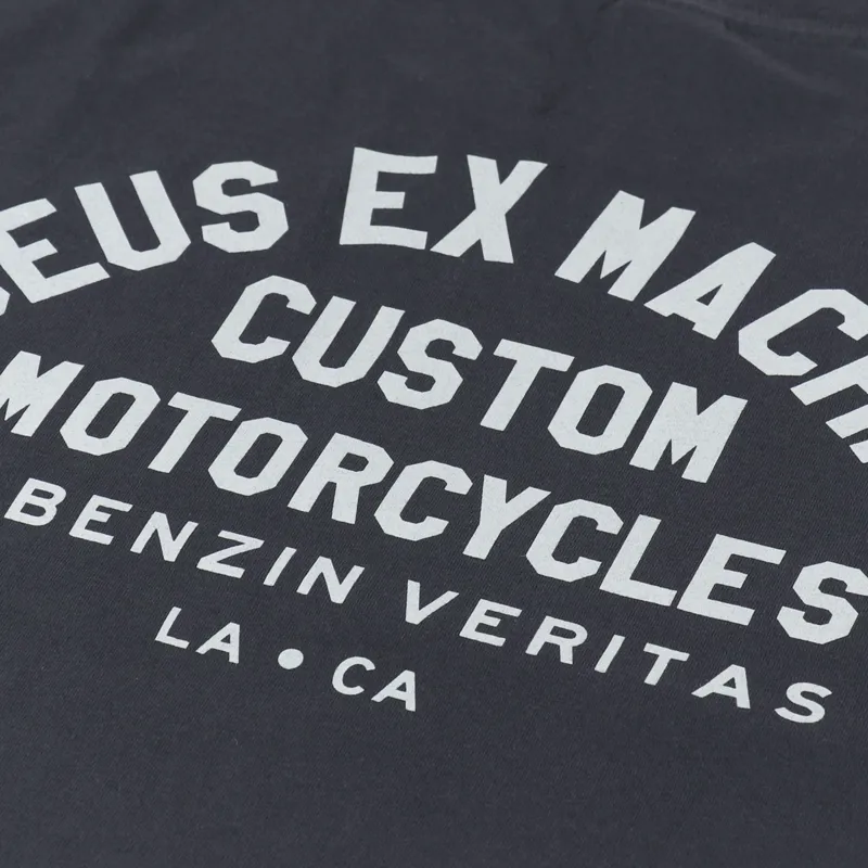 Deus Ex Machina Haywood T Shirt Anthracite-4