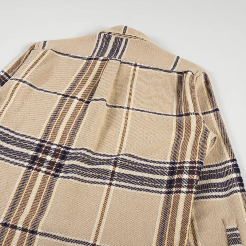 Portuguese Flannel Hazelnut Check Shirt Multi-3