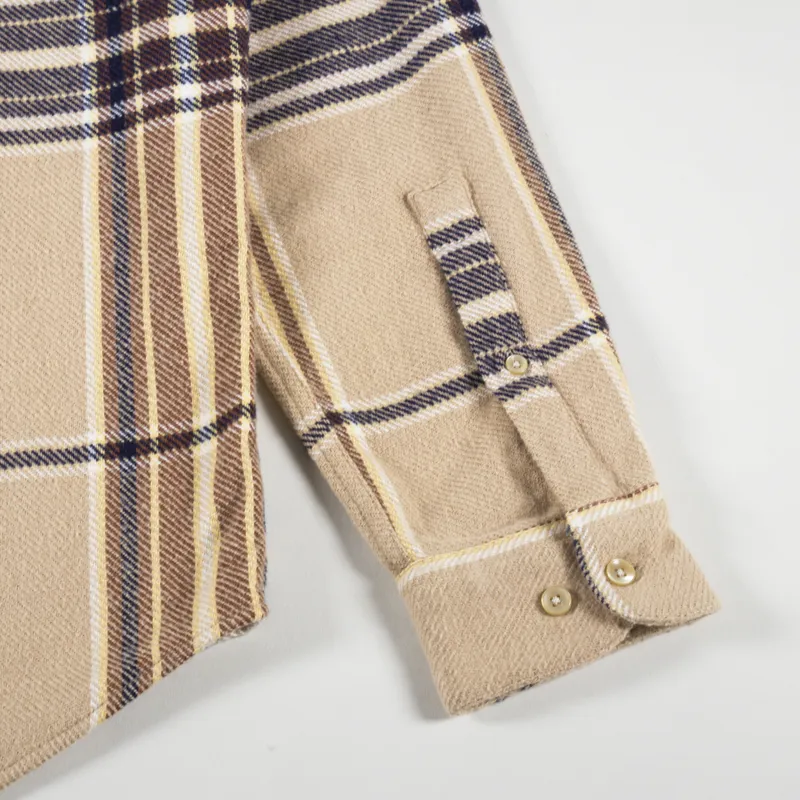 Portuguese Flannel Hazelnut Check Shirt Multi-8