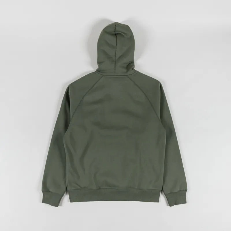Carhartt WIP Hooded Chase Sweat Leaf Gold-1