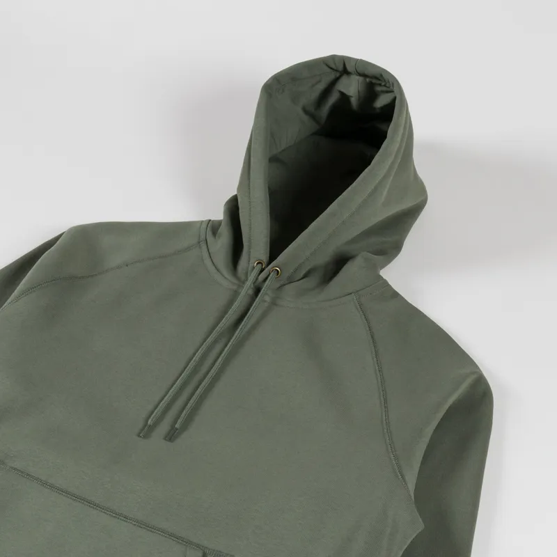 Carhartt WIP Hooded Chase Sweat Leaf Gold-2